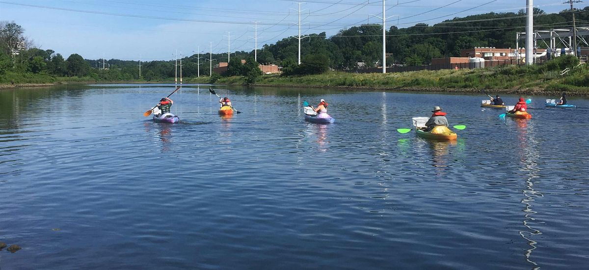 Four Mile Run Mega Trash Bash Kayak Clean-up