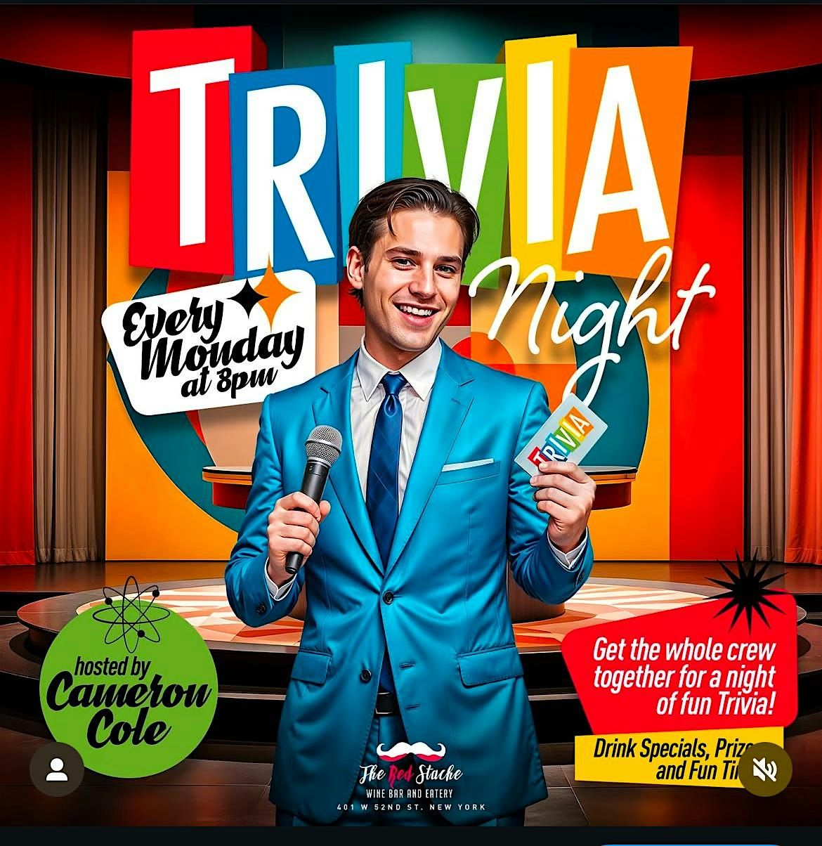 MONDAY NIGHT TRIVIA!