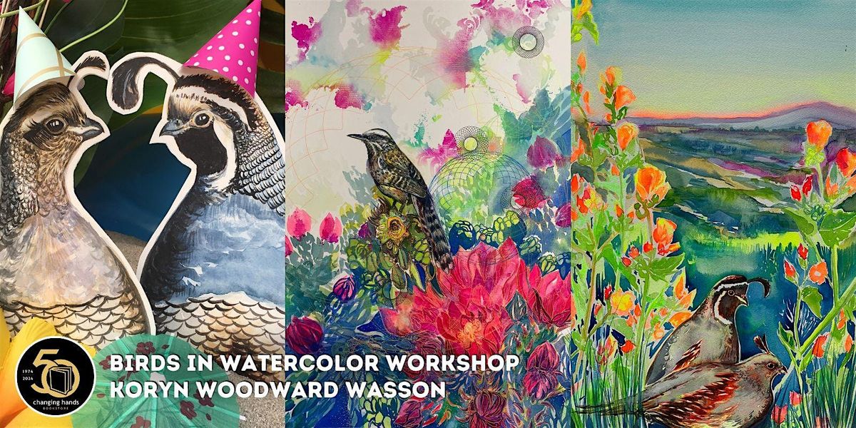Birds in Watercolor Workshop
