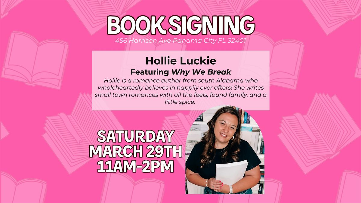 Hollie Luckie Book Signing