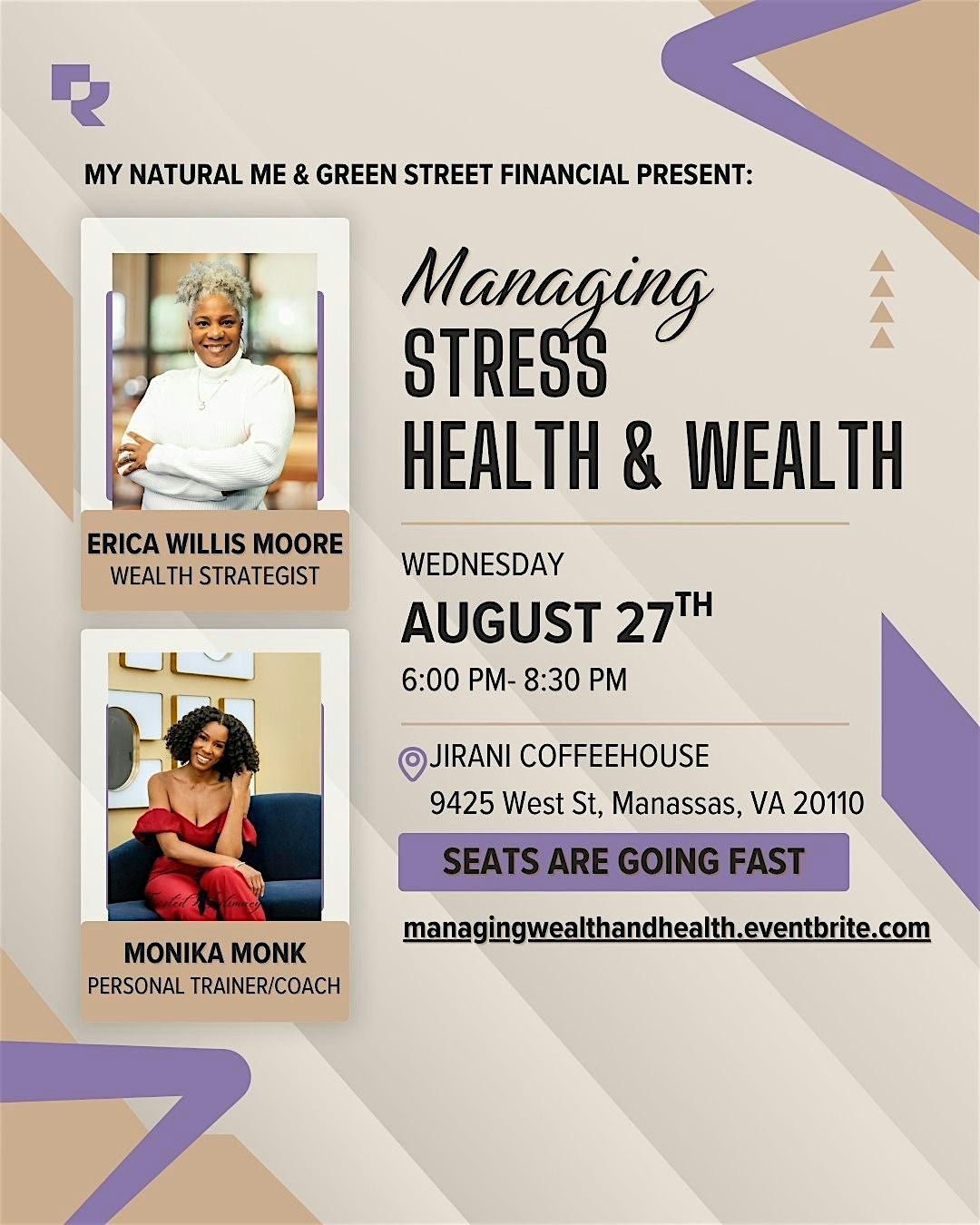 Managing Stress, Health,  & Wealth