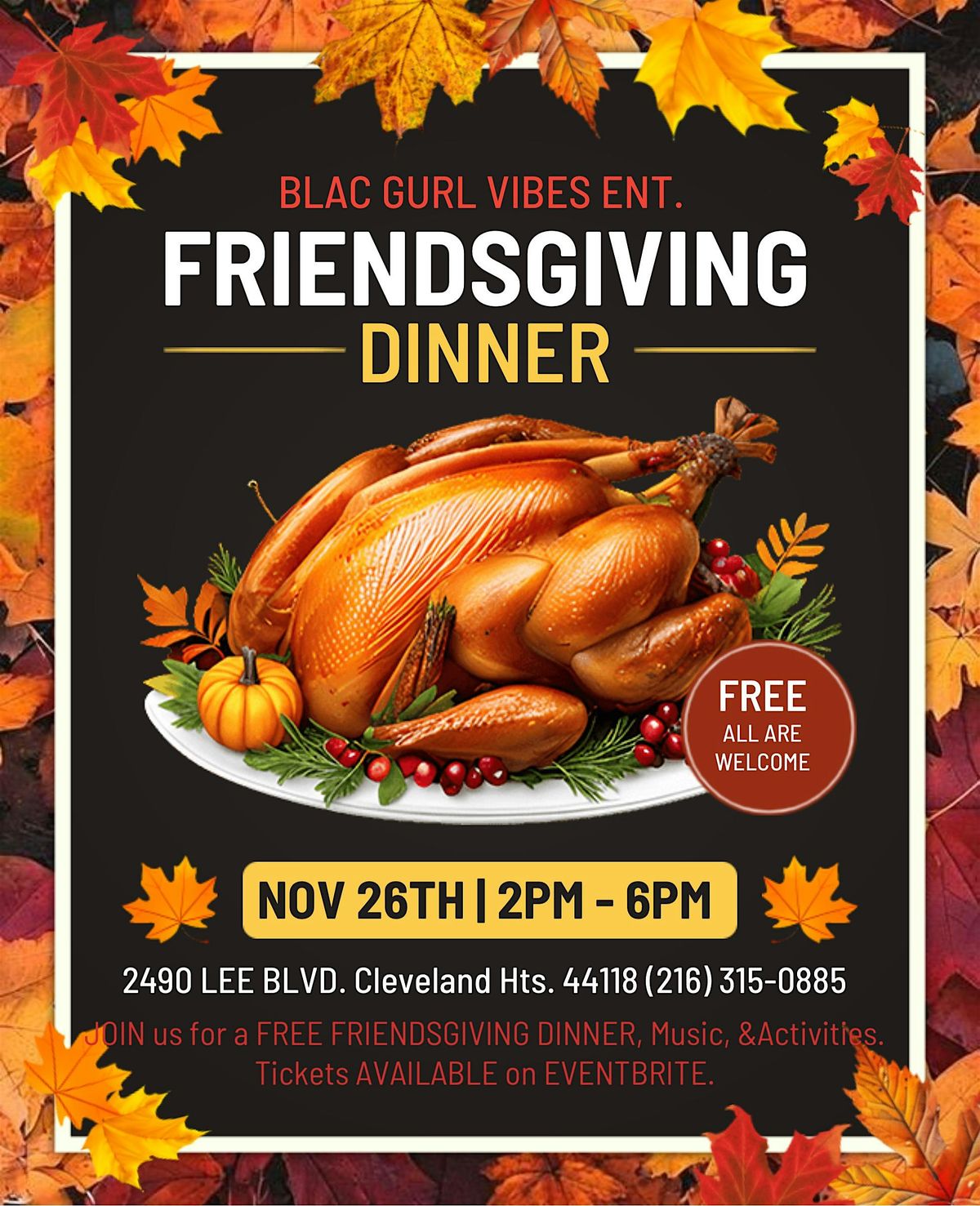 Friendsgiving Dinner