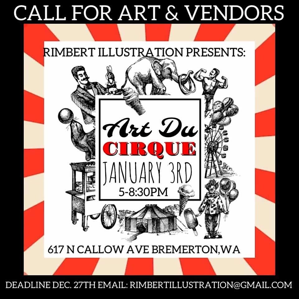 Art Du Cirque Group Art Show & Callow Makers Market