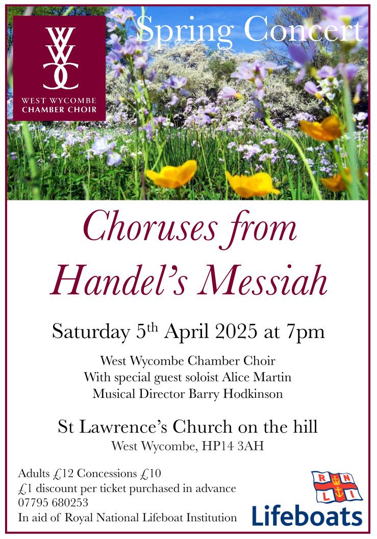 West Wycombe Easter Concert - Choruses from Handel's 'Messiah'