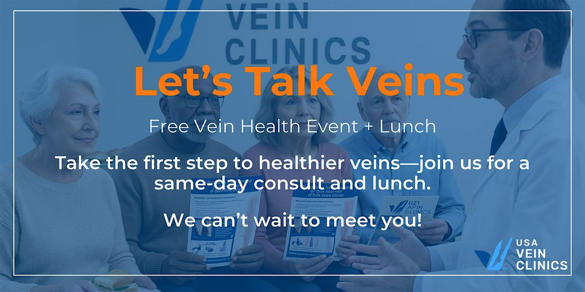 Let's Talk Veins Mooresville | Free Vein Health Event + Lunch
