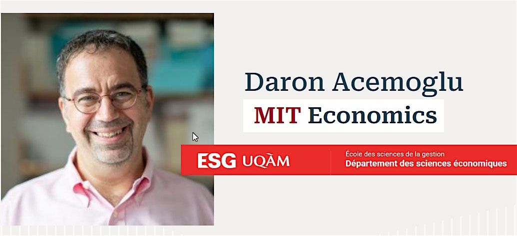 C\u00e9r\u00e9monie d\u2019attribution d\u2019un doctorat honoris causa \u00e0 Daron Acemoglu