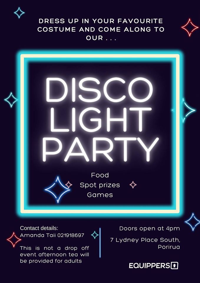 Disco Light Party! [Free Event]