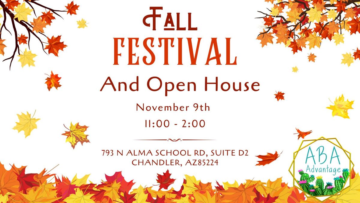 Fall Festival and Open House