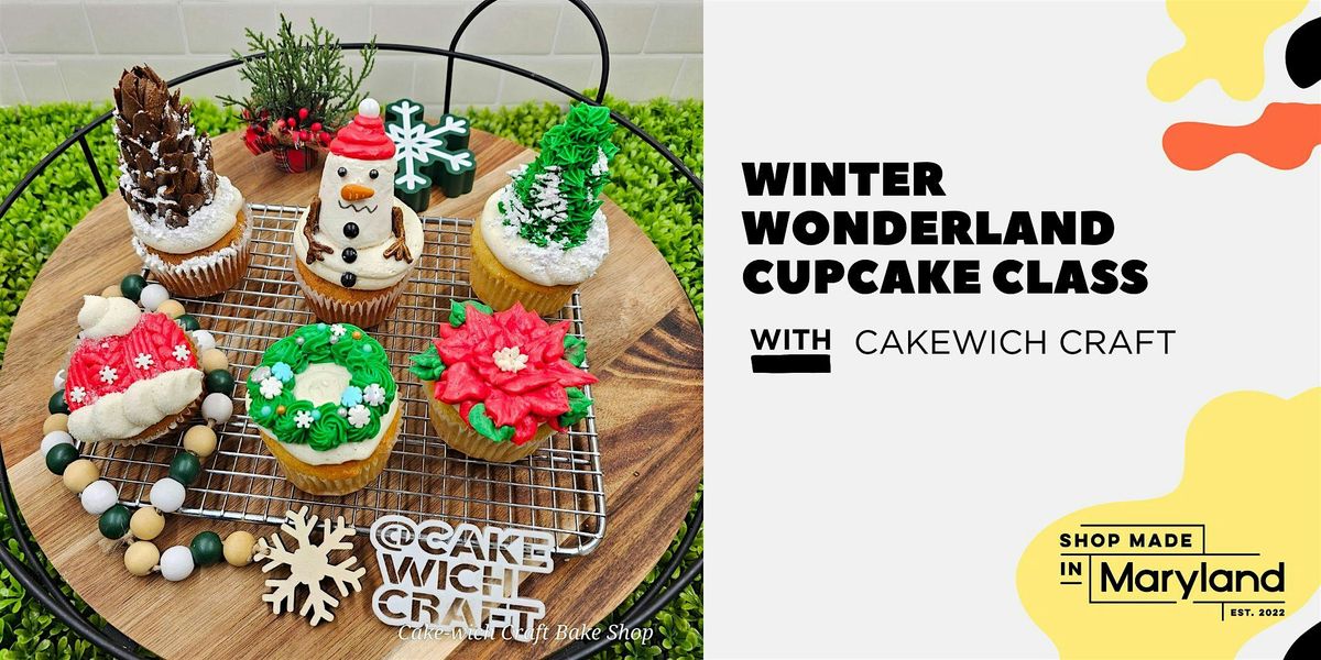 Winter Wonderland Cupcakes