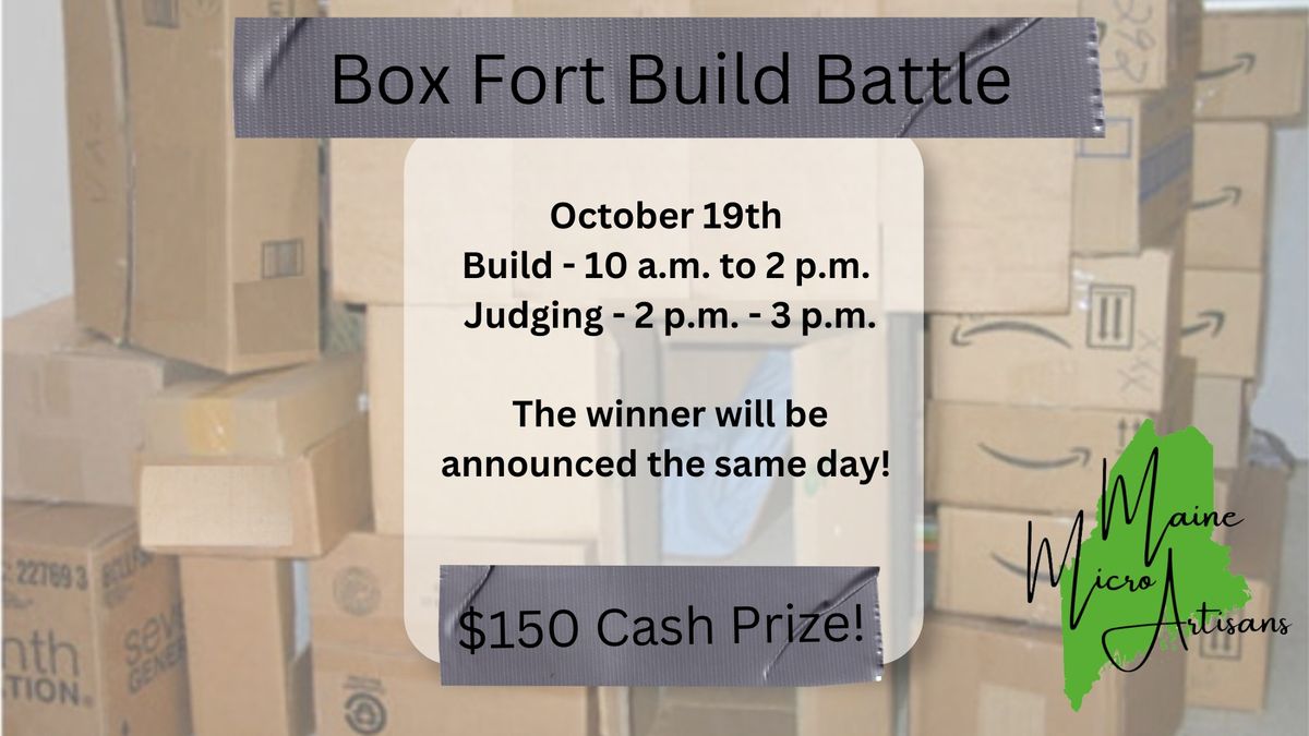 Box Fort Build Battle 