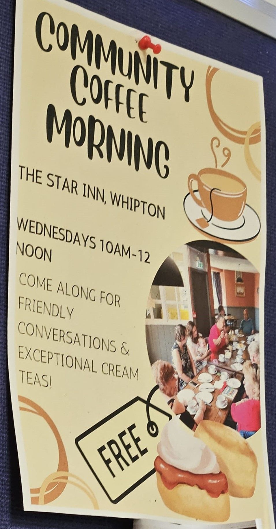 Community Coffee Morning at The Star in Whipton