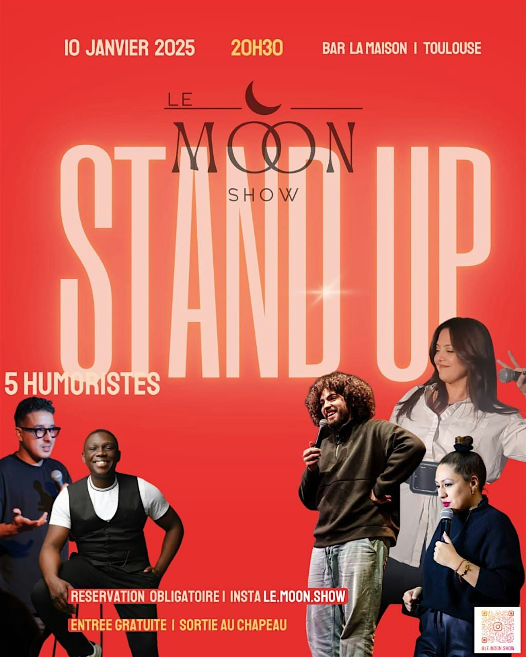 Soir\u00e9e Spectacle Stand uP : Nouvelle Ann\u00e9e Nouveau D\u00e9part