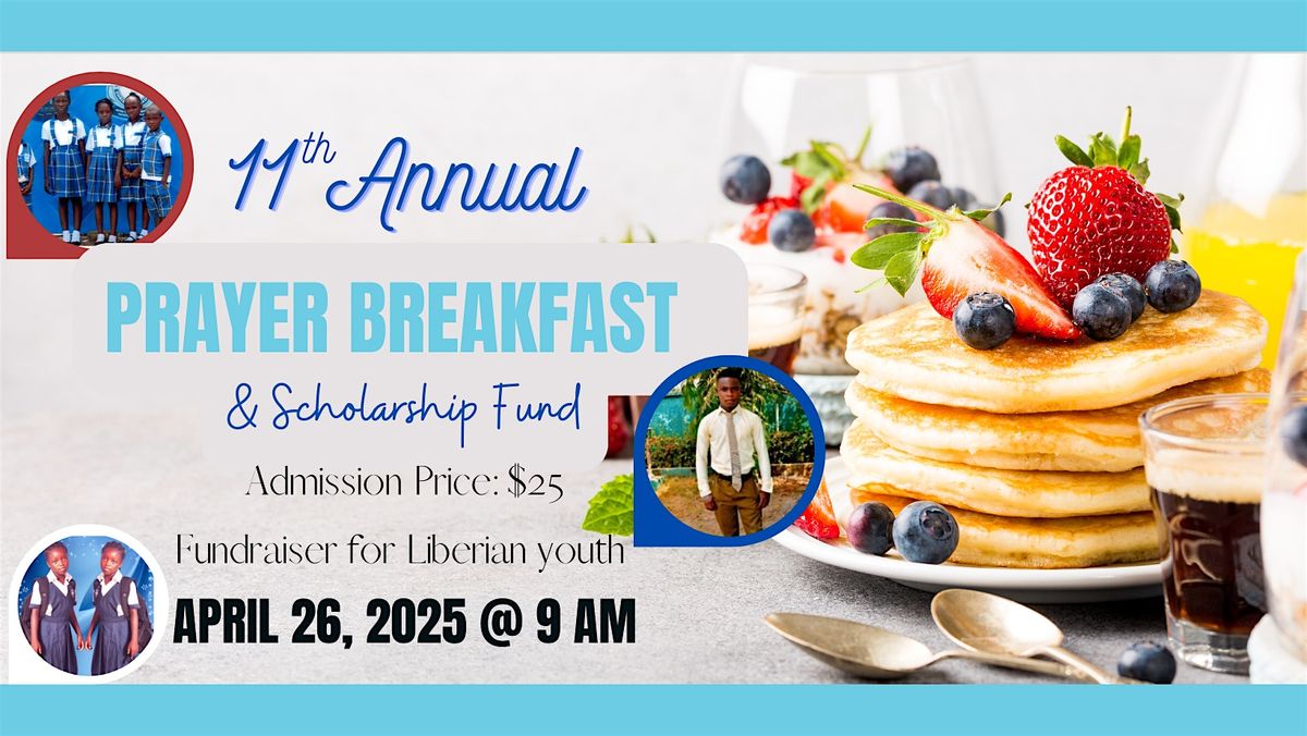 11th Annual Prayer Breakfast & Scholarship Fund Benefit