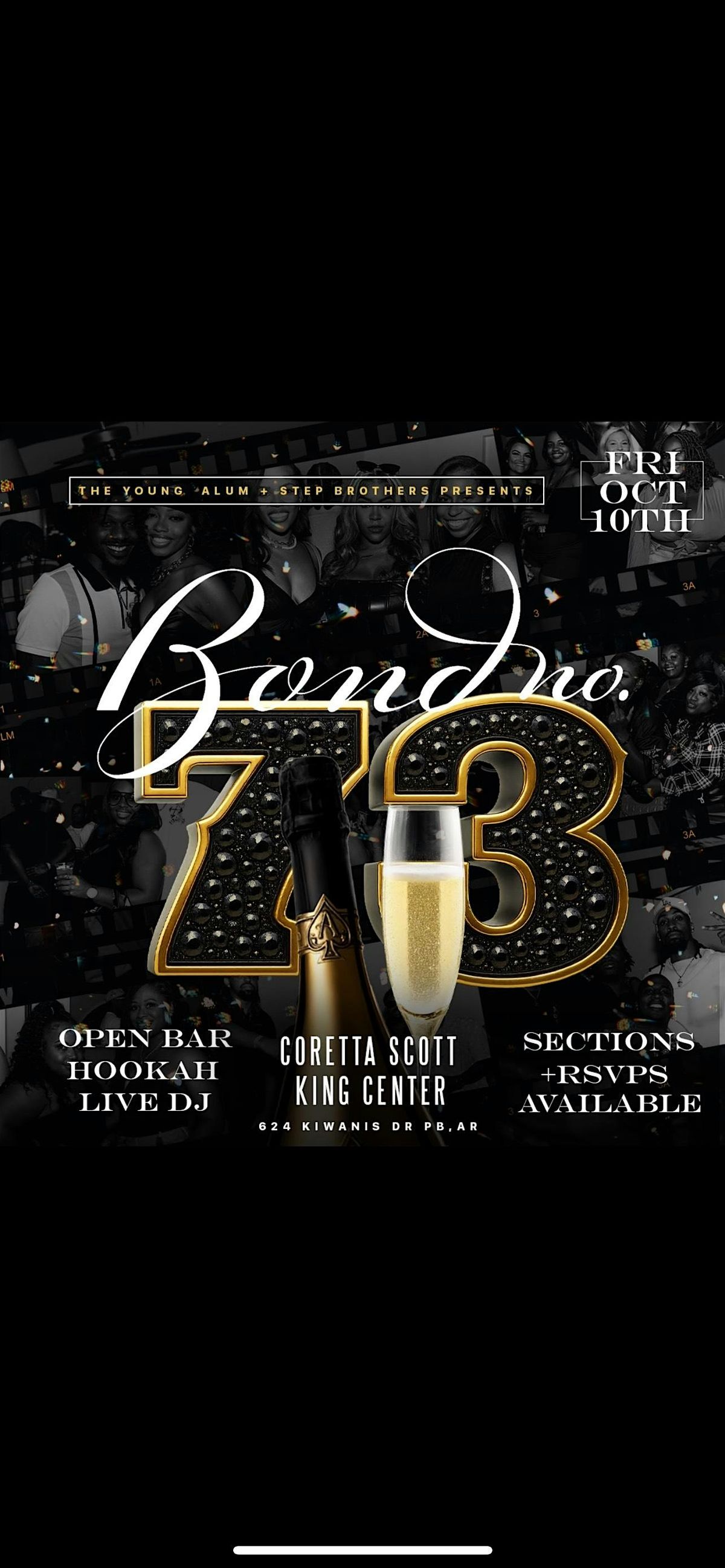 Bond No. 73 - The Young Alum + Step Brothers Homecoming Afterparty