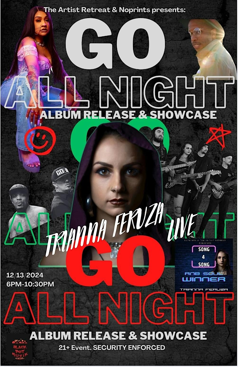 Trianna Feruza: Go All Night- Album Release Showcase