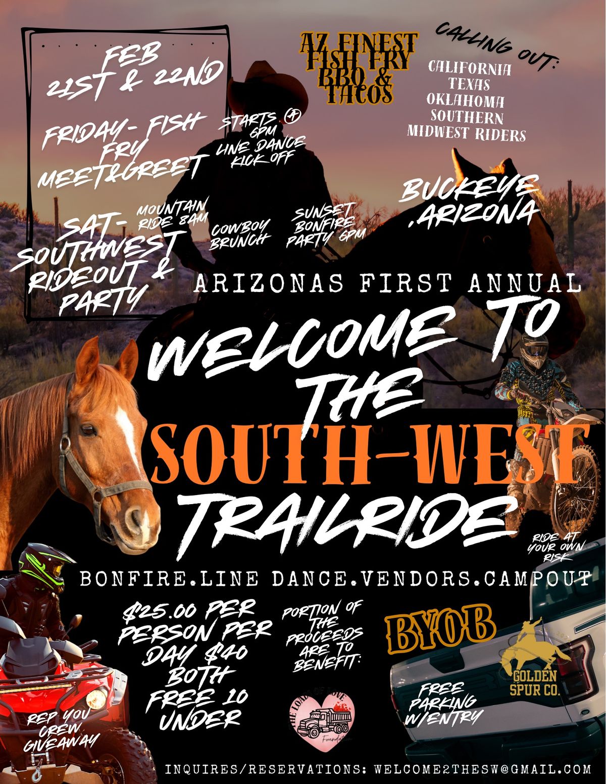 Welcome to the Southwest TrailRide 