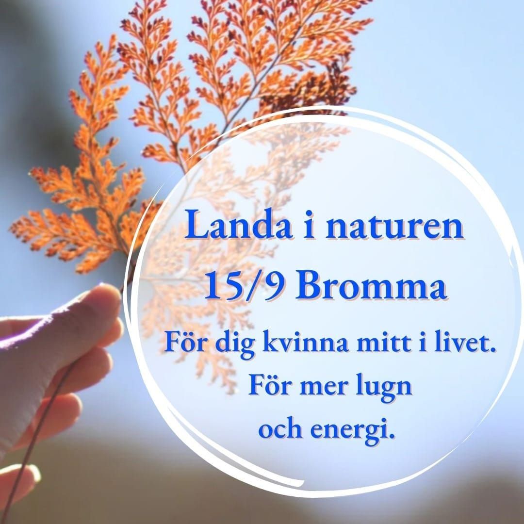 Landa i naturen