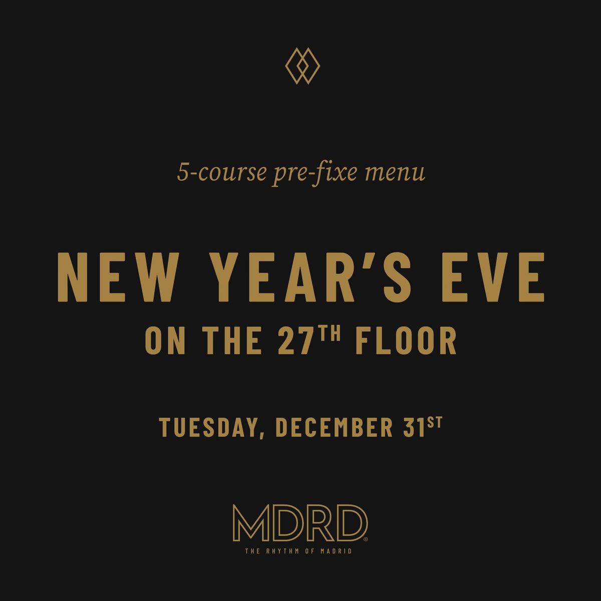 New Year's Eve at MDRD