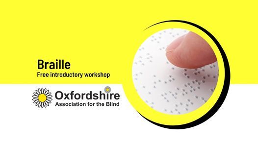 Introduction to Braille Workshop