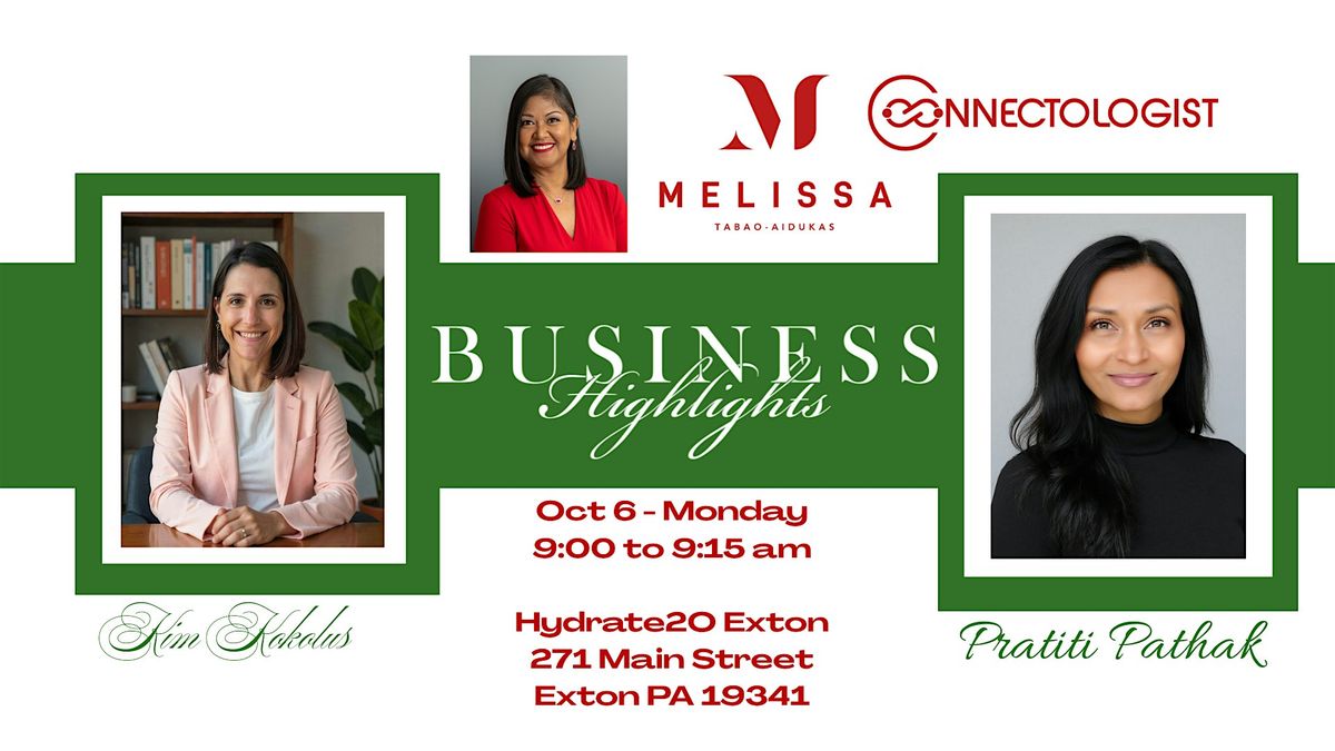Melissa's Business Highlight
