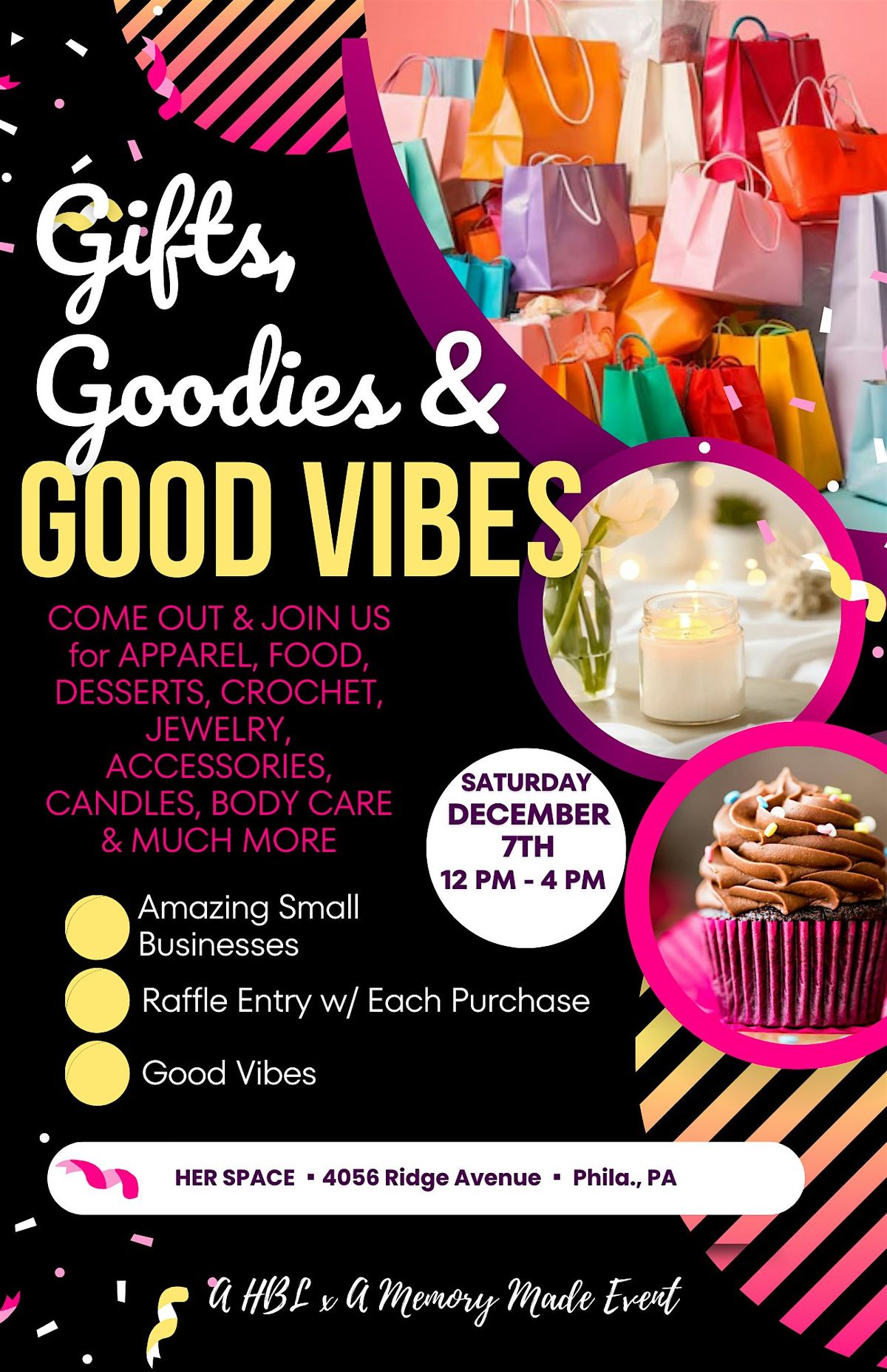 Gifts, Goodies & Good Vibes Pop-up Shop