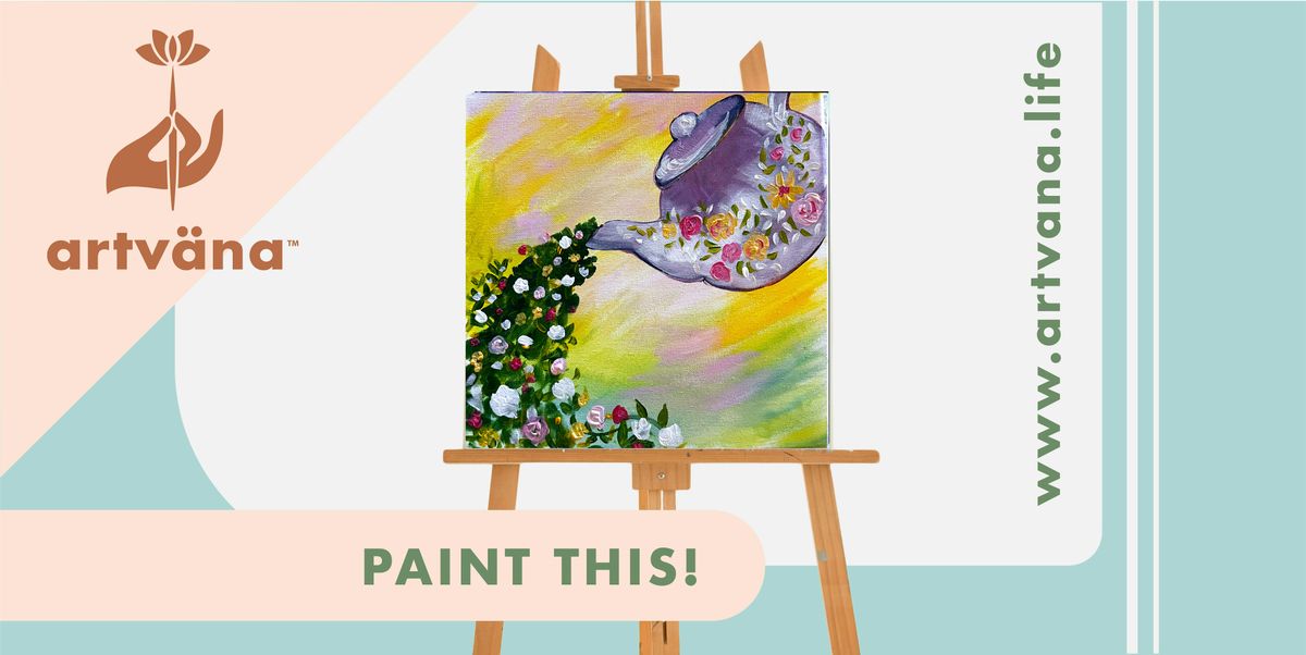 Artvana Paint & Sip at Cup of Swords Tavern Olympia