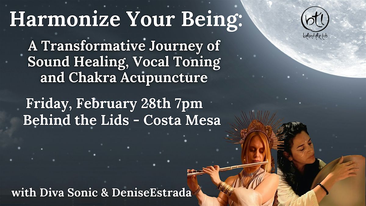 Harmonize Your Being: Healing Sound and Chakra Acupuncture Immersion