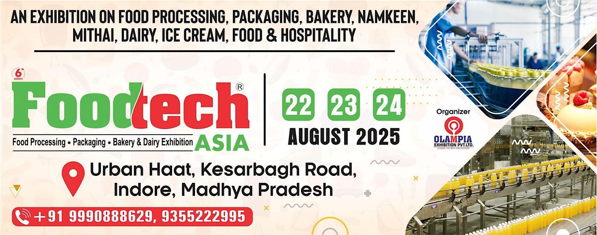 Food Tech Asia 2025 Indore