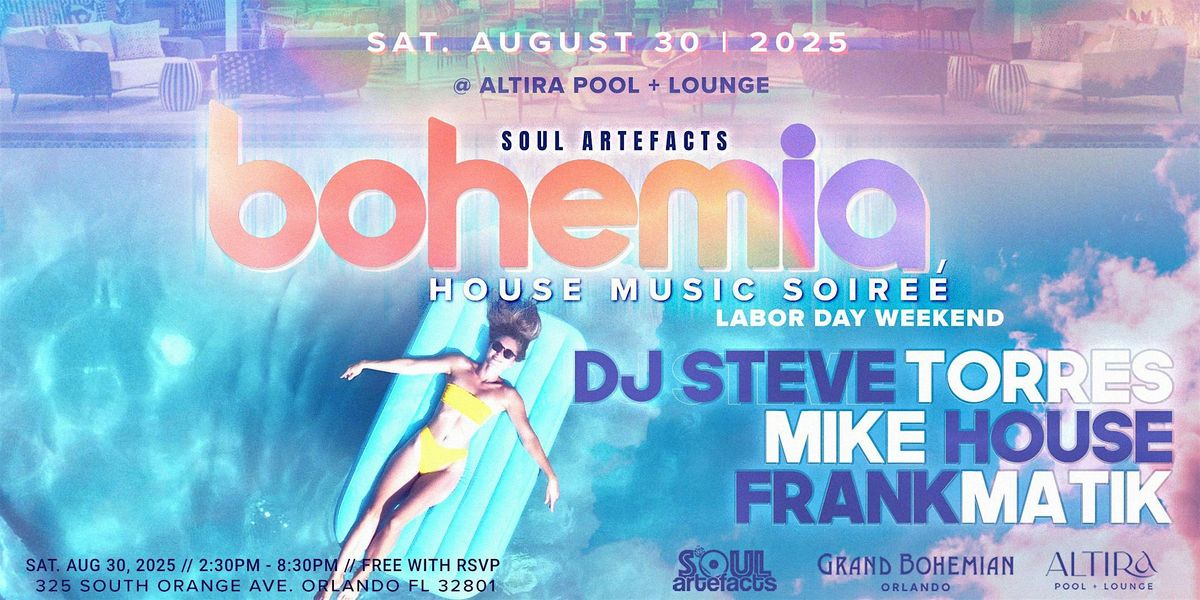 Bohemia House Music Soir\u00e9e