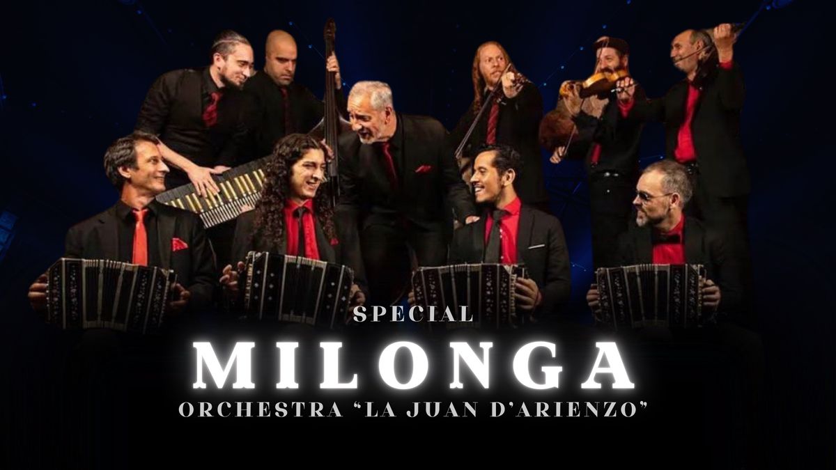 \ud83d\udea8A MILANO!!! SPECIAL MILONGA CON LA \ud83d\udca5\u201cJUAN D\u2019ARIENZO\u201d \ud83d\udca5