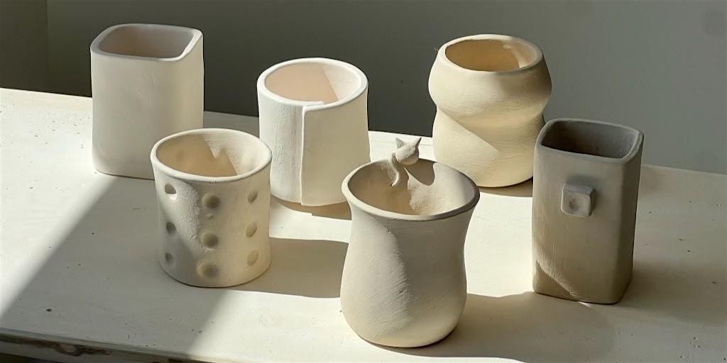 Coffee Mug Ceramic Pottery Class - Intro to Pottery