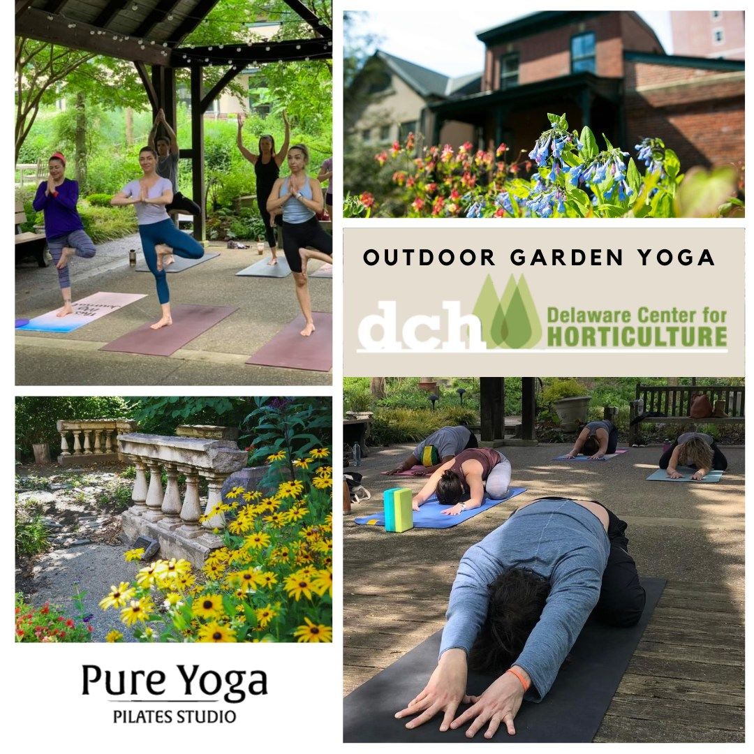 Garden Yoga at the Delaware Center for Horticulture 
