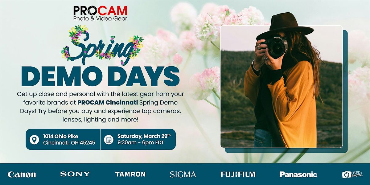 Spring Demo Day - PROCAM Cincinnati