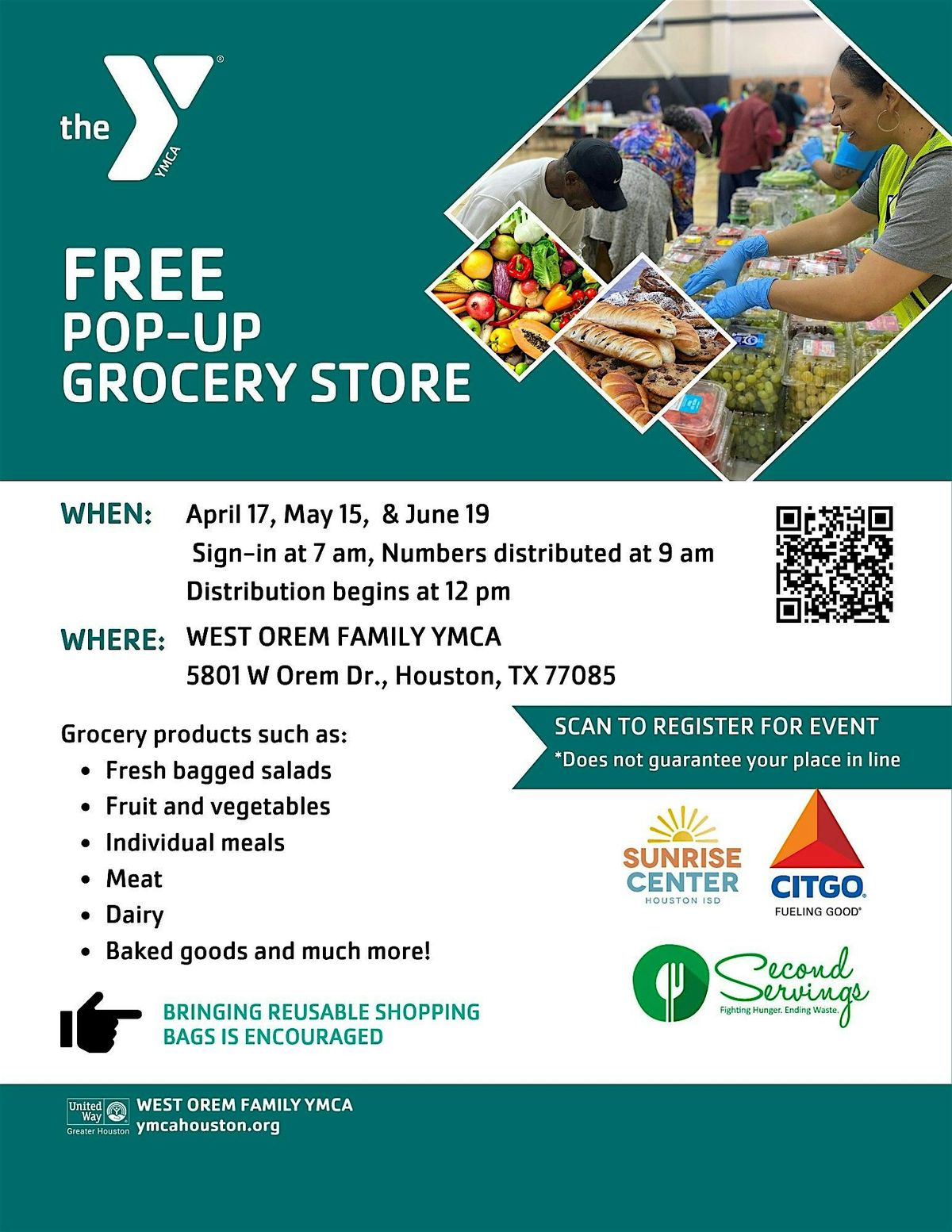 Free Pop-Up Grocery Store | West Orem Family YMCA