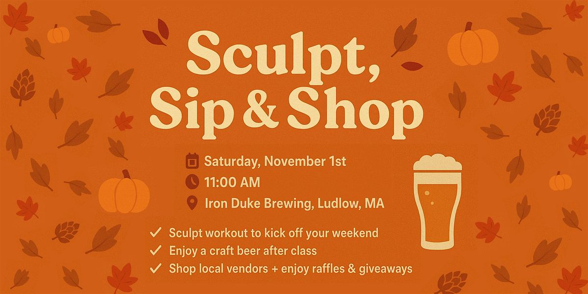 Sculpt, Sip & Shop