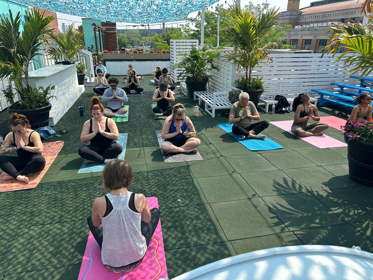 All-Levels Rooftop Yoga at Canopy (Market Garden)-[Bottoms Up! Yoga & Brew]