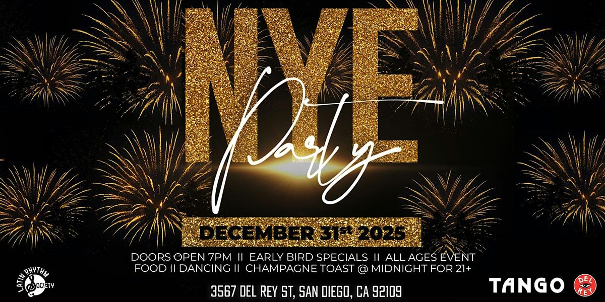 New Year\u2019s Eve  2025 at Tango del Rey