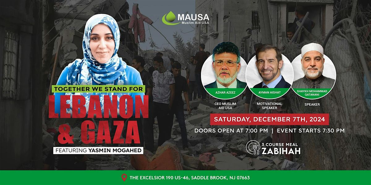 Standing Together for Lebanon & Gaza - New Jersey