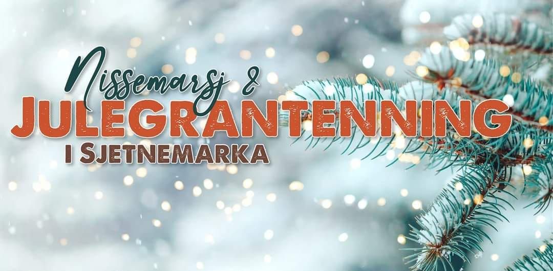 Julegrantenning i Sjetnemarka