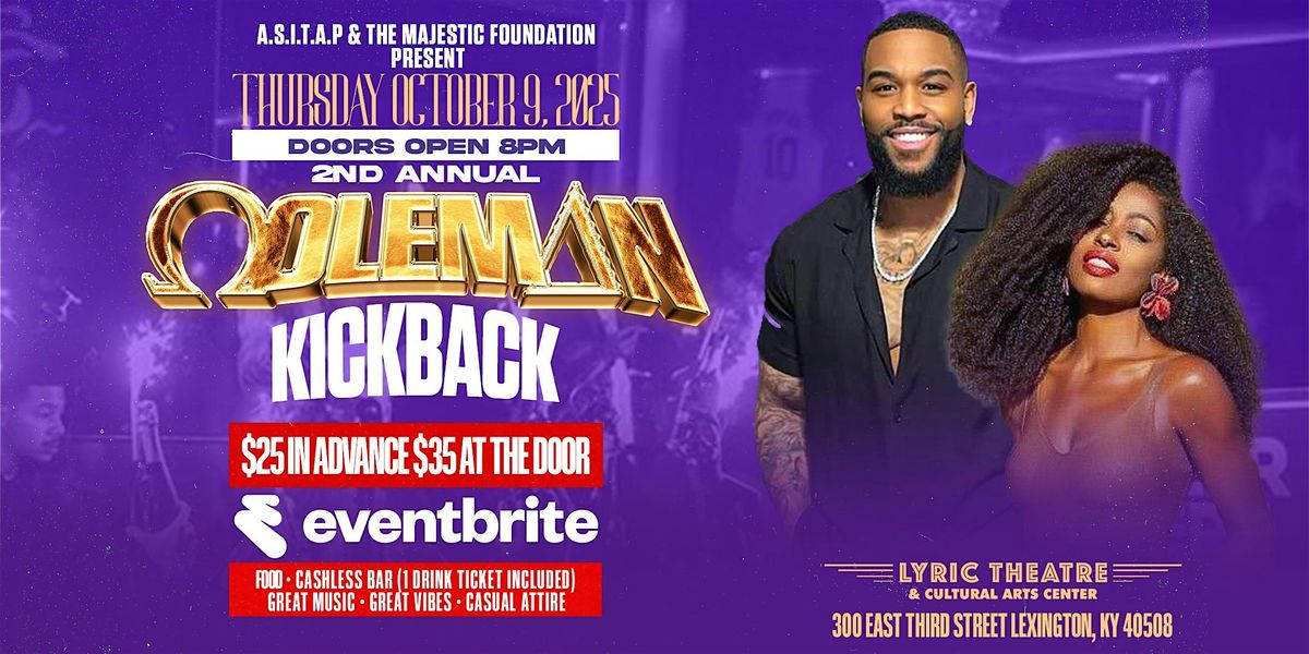 Coleman Kickback