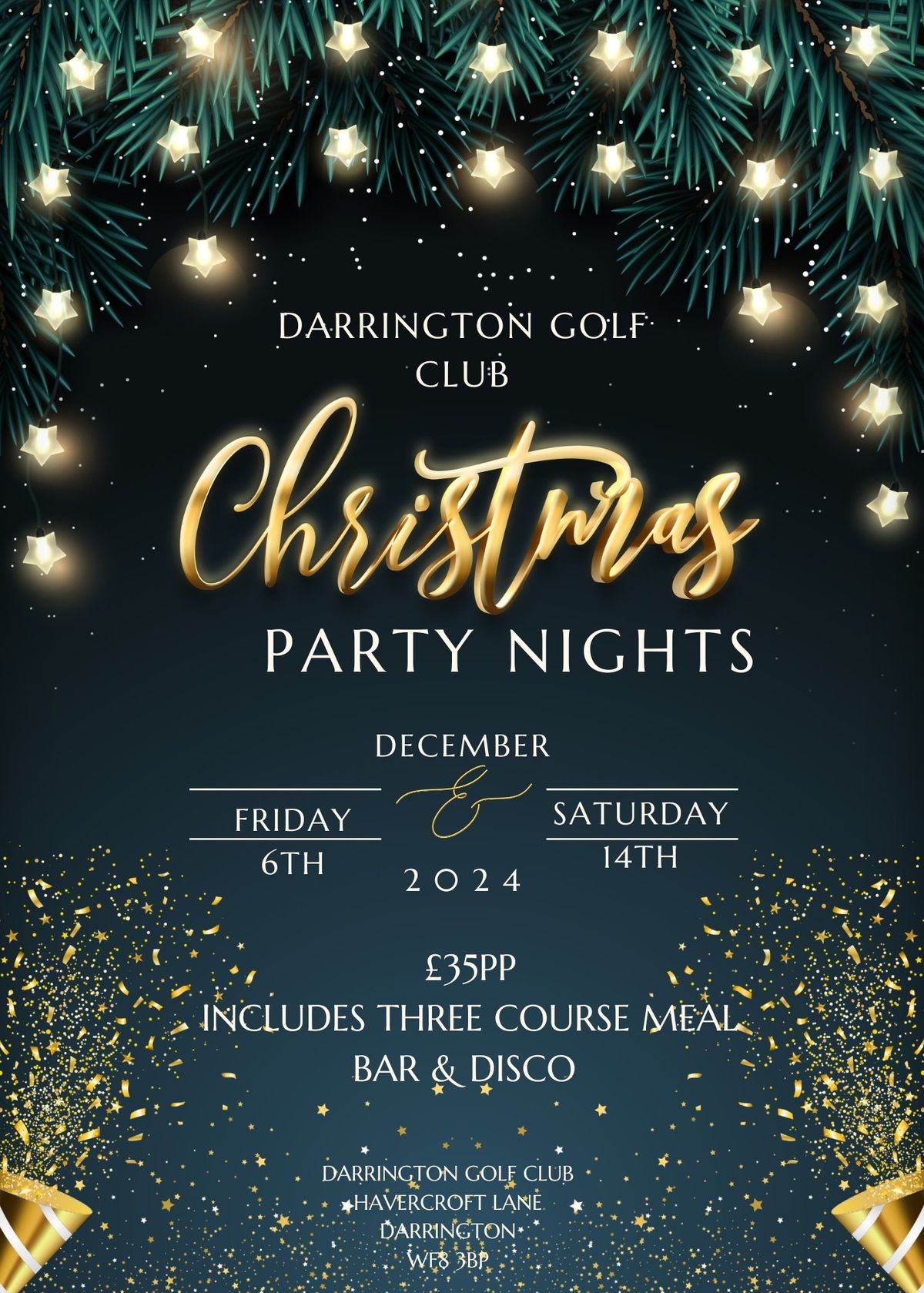 Darrington Christmas Party Nights