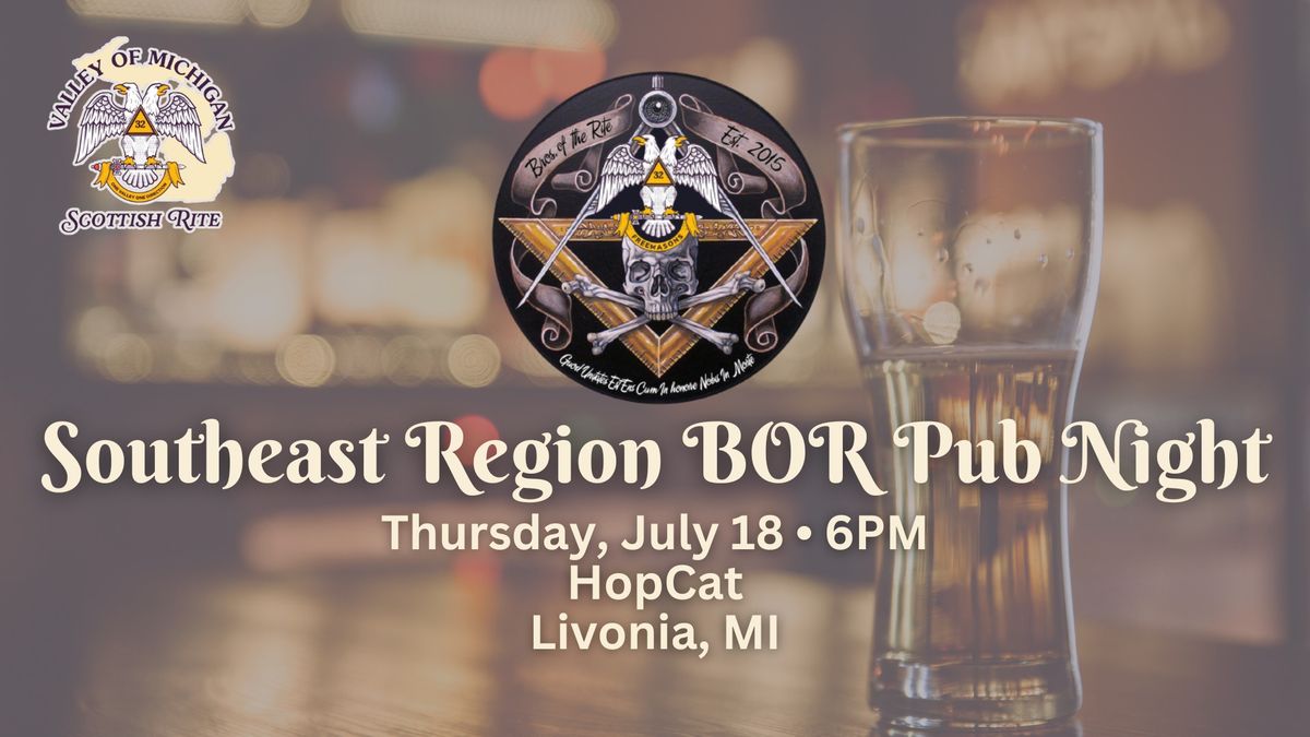 Southeast Region BOR Pub Night