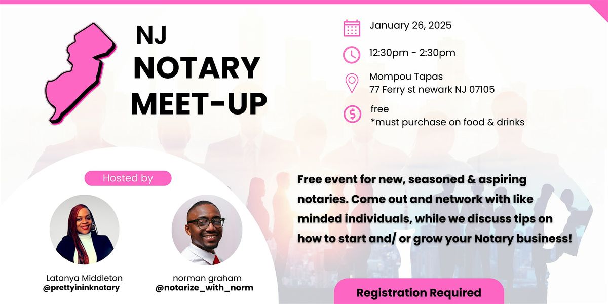 NJ Notary Meet-up