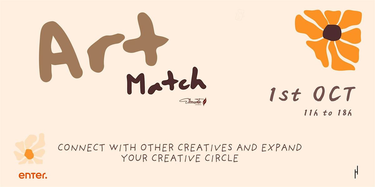 Art Match | Encuentro art\u00edstico + Taller creativo