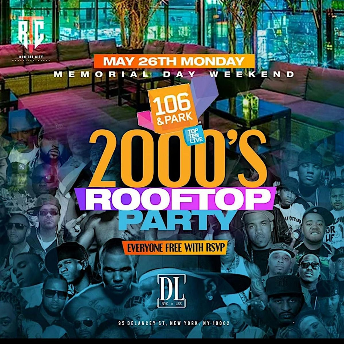 Memorial Day Weekend 2000's Rooftop Party @ The DL