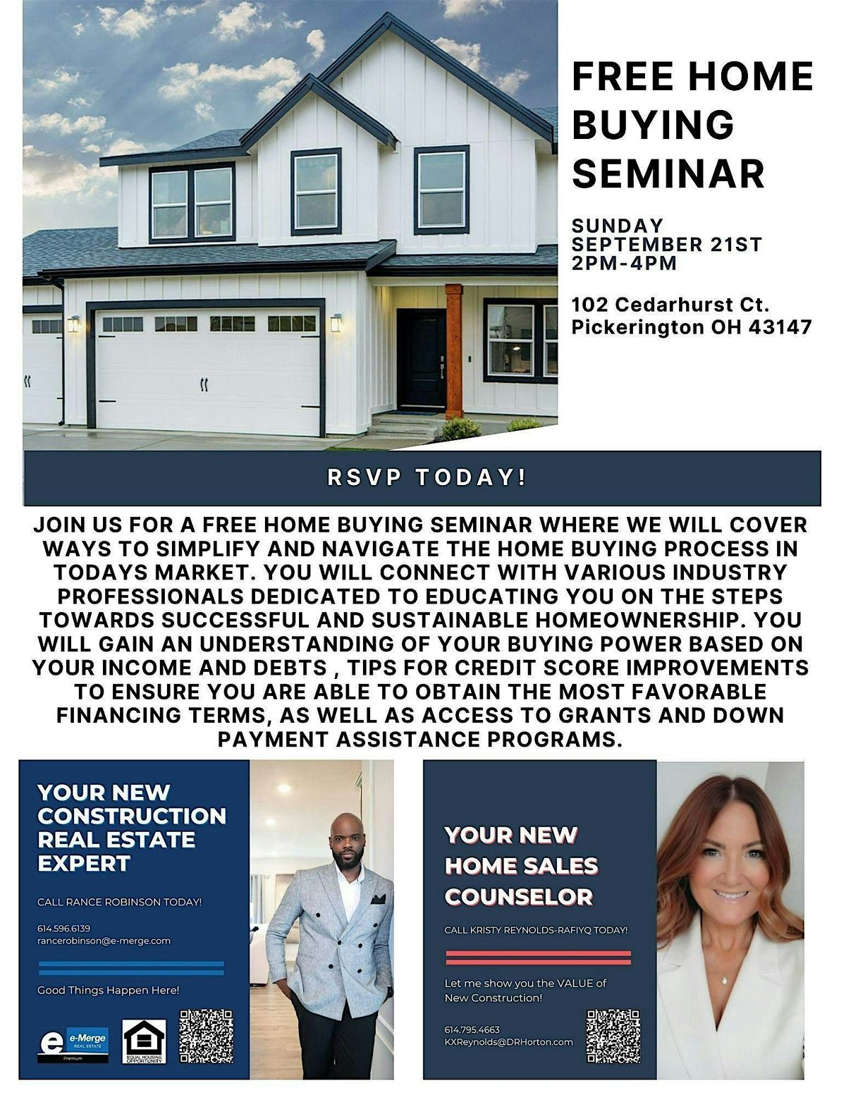 Free Home Buying Seminar