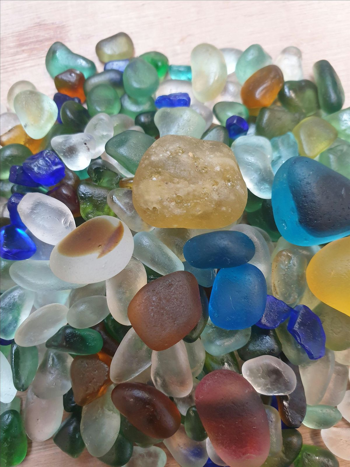 Sea Glass Pictures - Community Craft