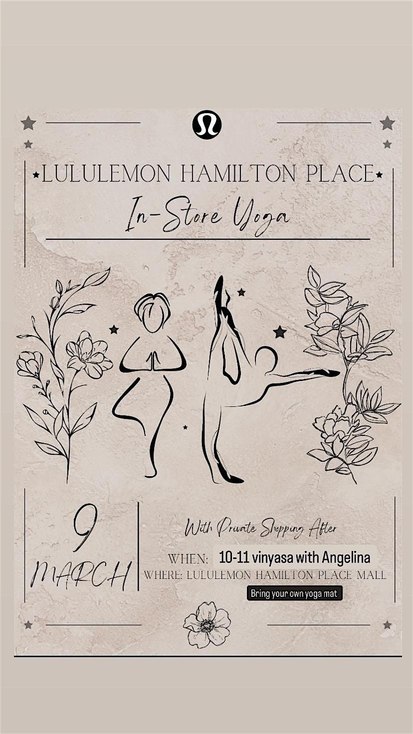 Women's International Day - Yoga with Lululemon