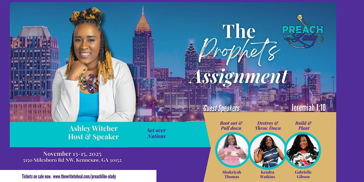 Preach Like A Lady: Prophet's Edition