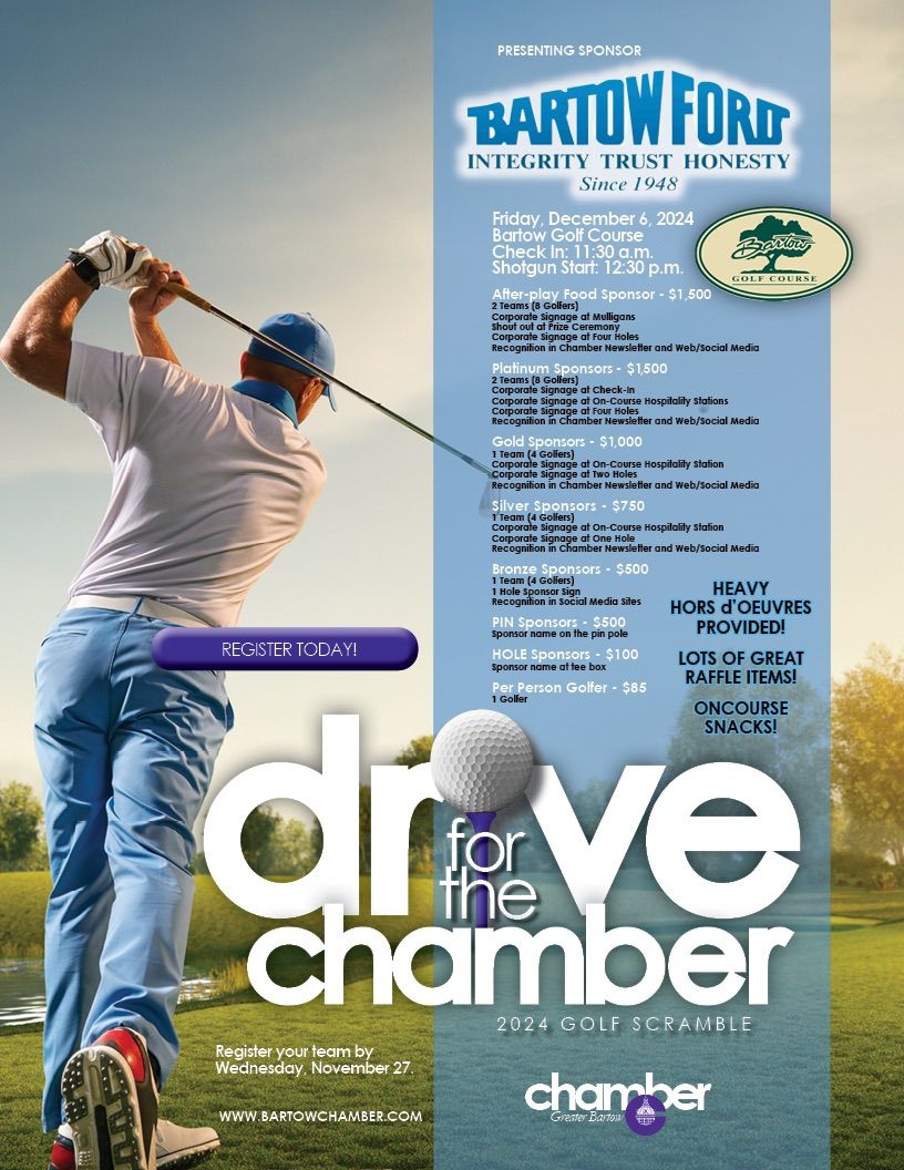 Drive for the Chamber Golf Scramble